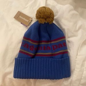 Patagonia Blue Beanie, never worn